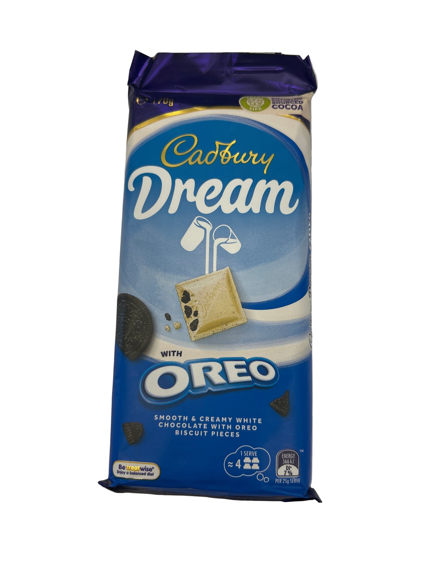 Cadbury Dream x Oreo White Chocolate 170g