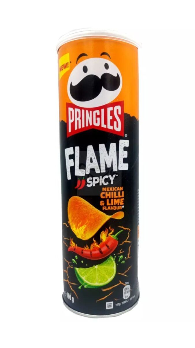 Pringles Flame Spicy Mexican Chilli & Lime Flavor