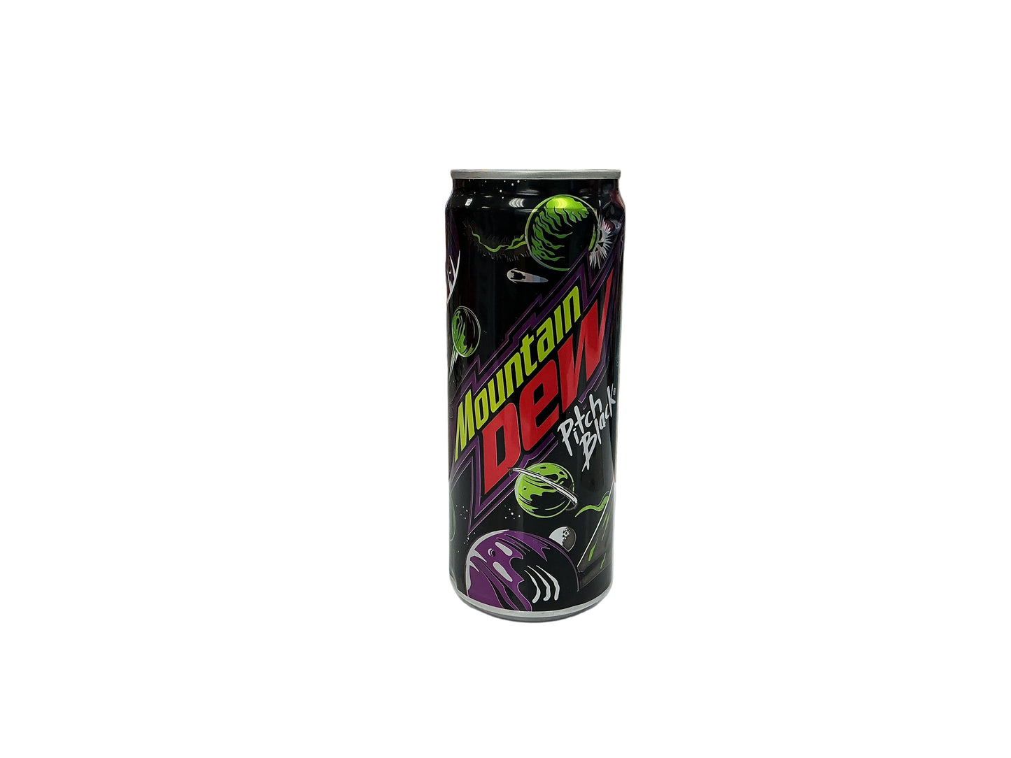 Mountain Dew pitch black
