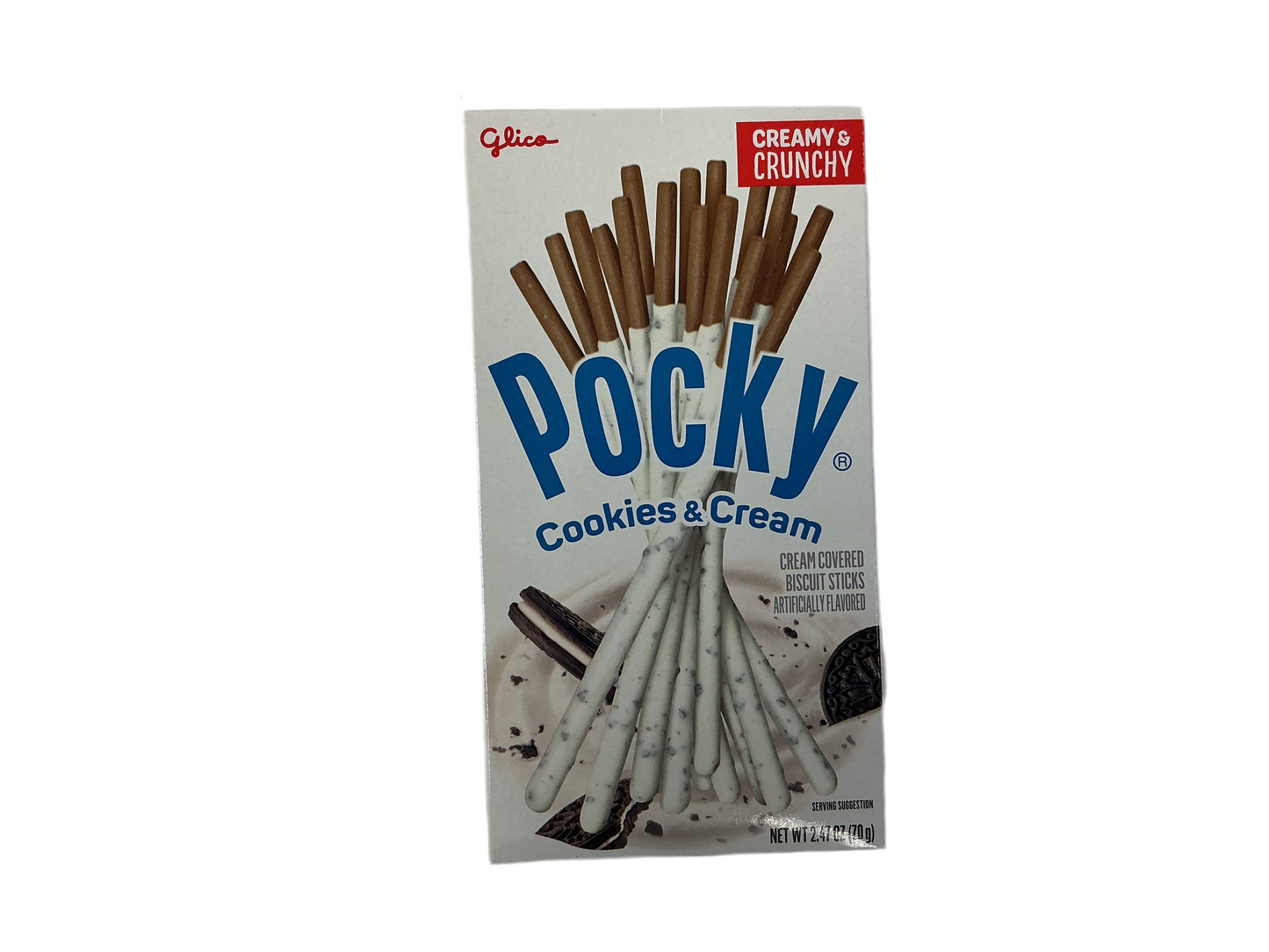 Pocky cookies & cream