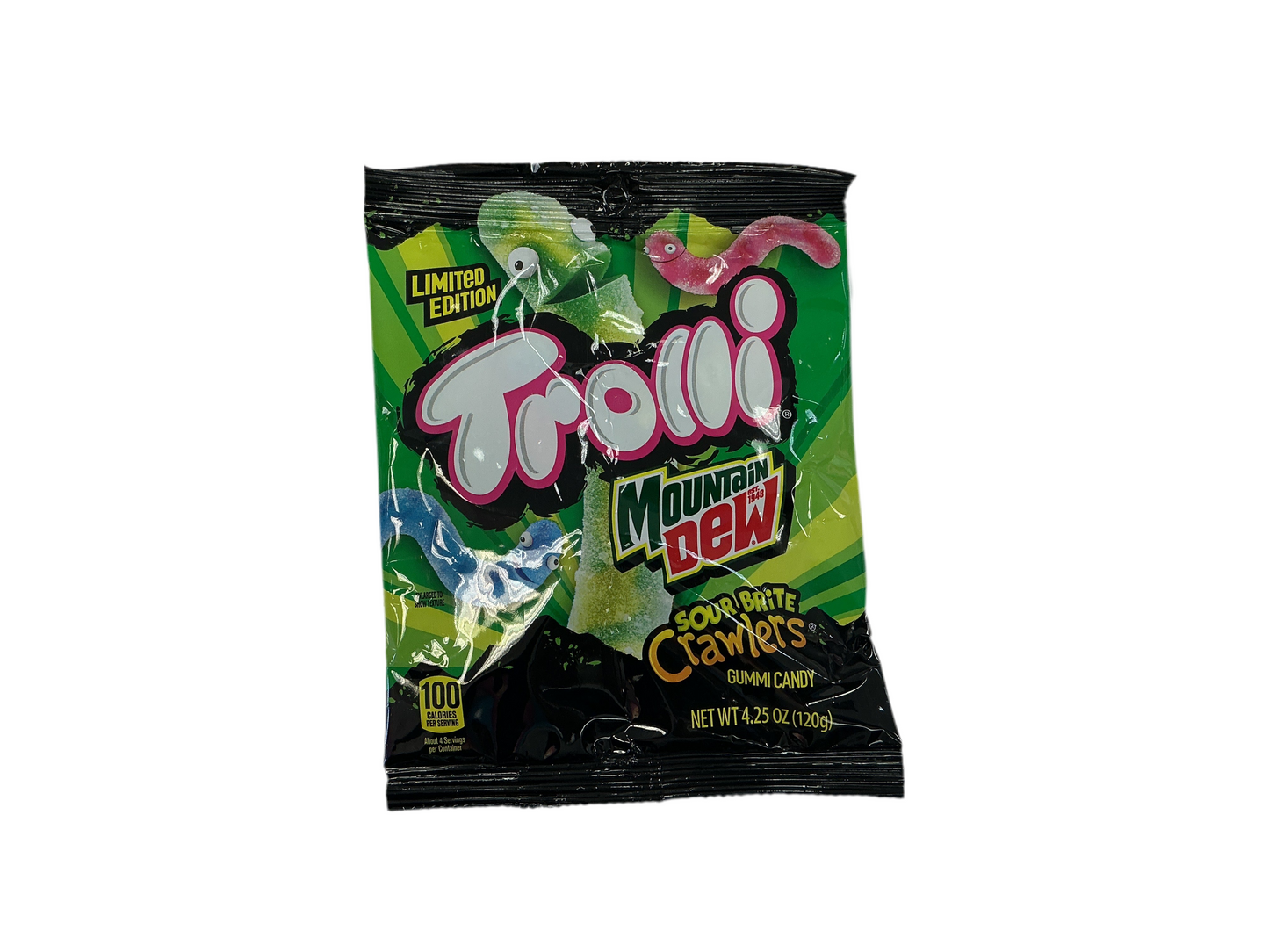 Trolli Mountain Dew Sour Brite Crawlers Mini