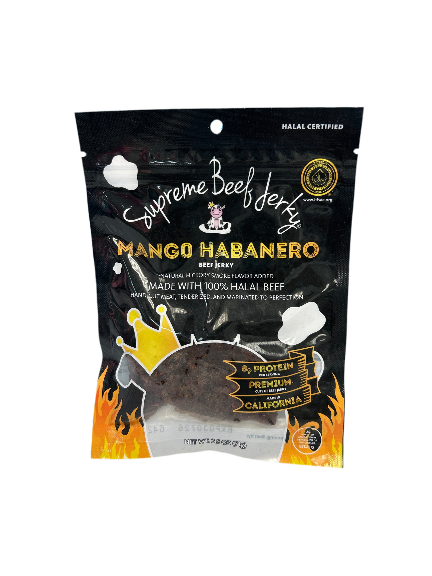 Supreme Beef Jerk Mango Habanero