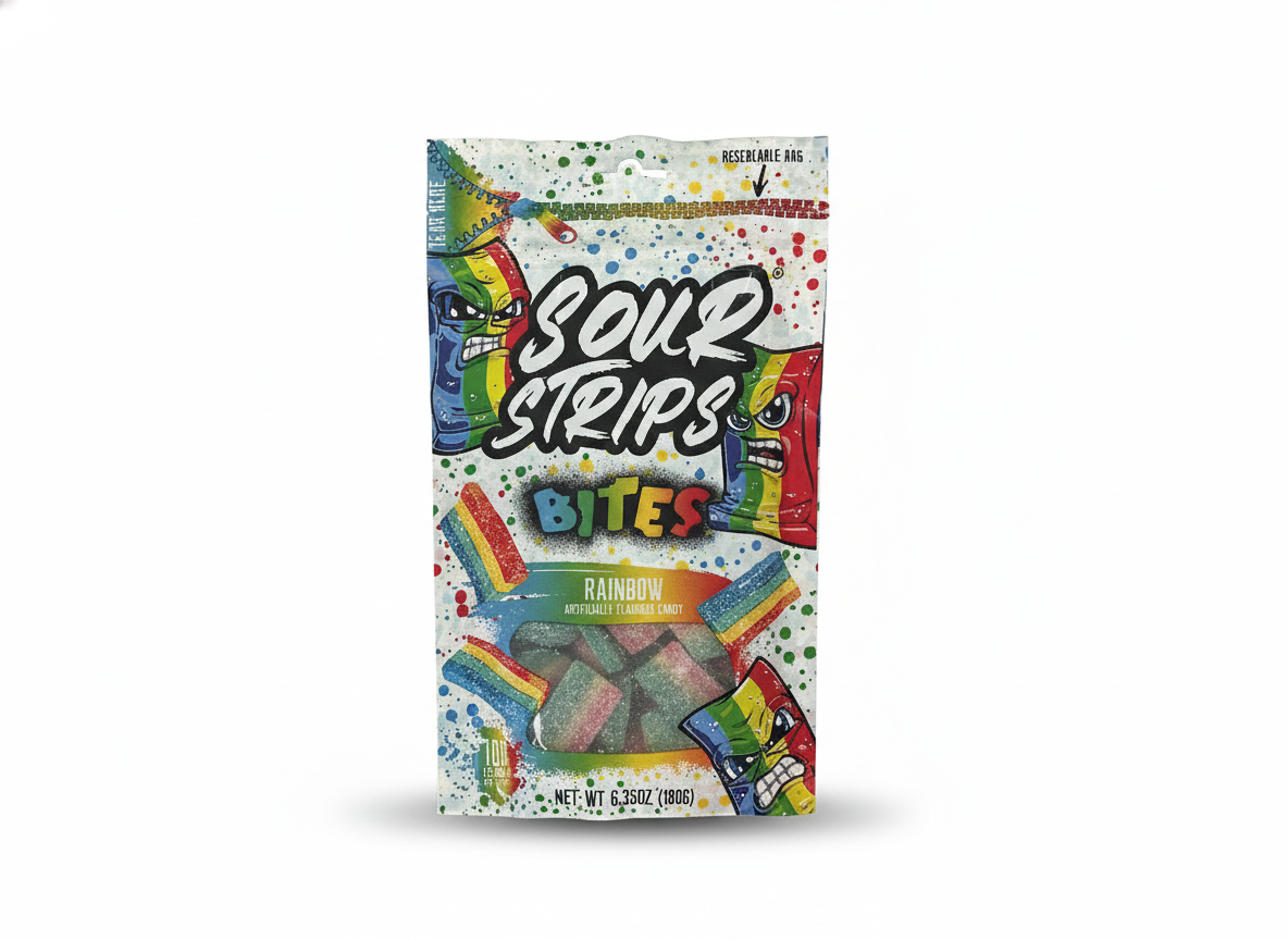 Sour Strips Bites Rainbow