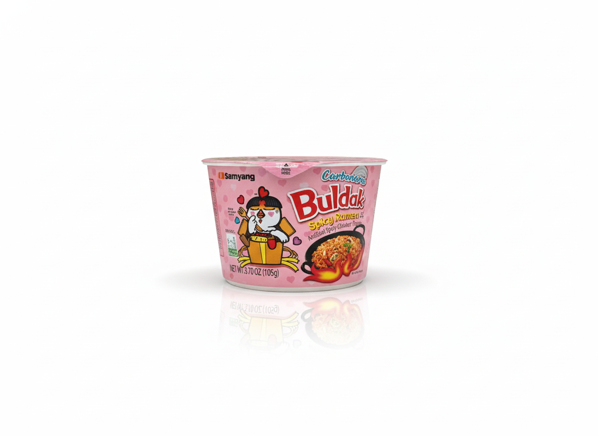 Buldak Carbonara spicy ramen flavor