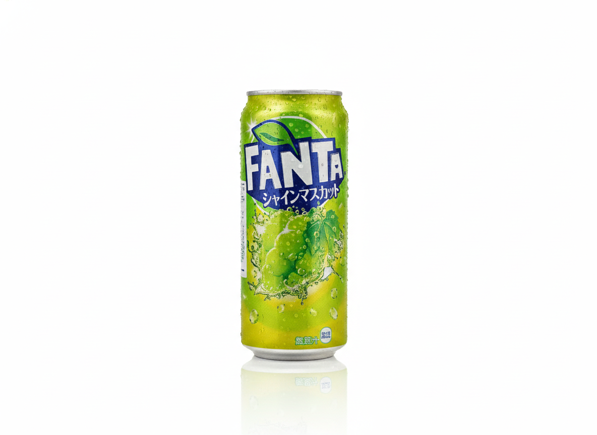 Fanta shine muscat soda