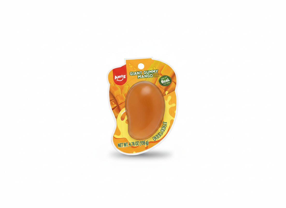 Amos giant gummy mango