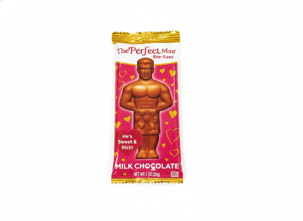 Dubai and regular perfect man bite size chocolate