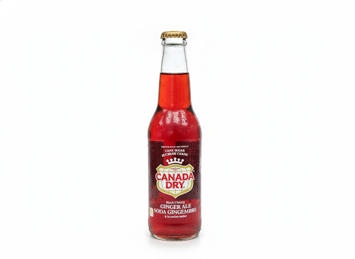 Canada Dry black cherry ginger ale