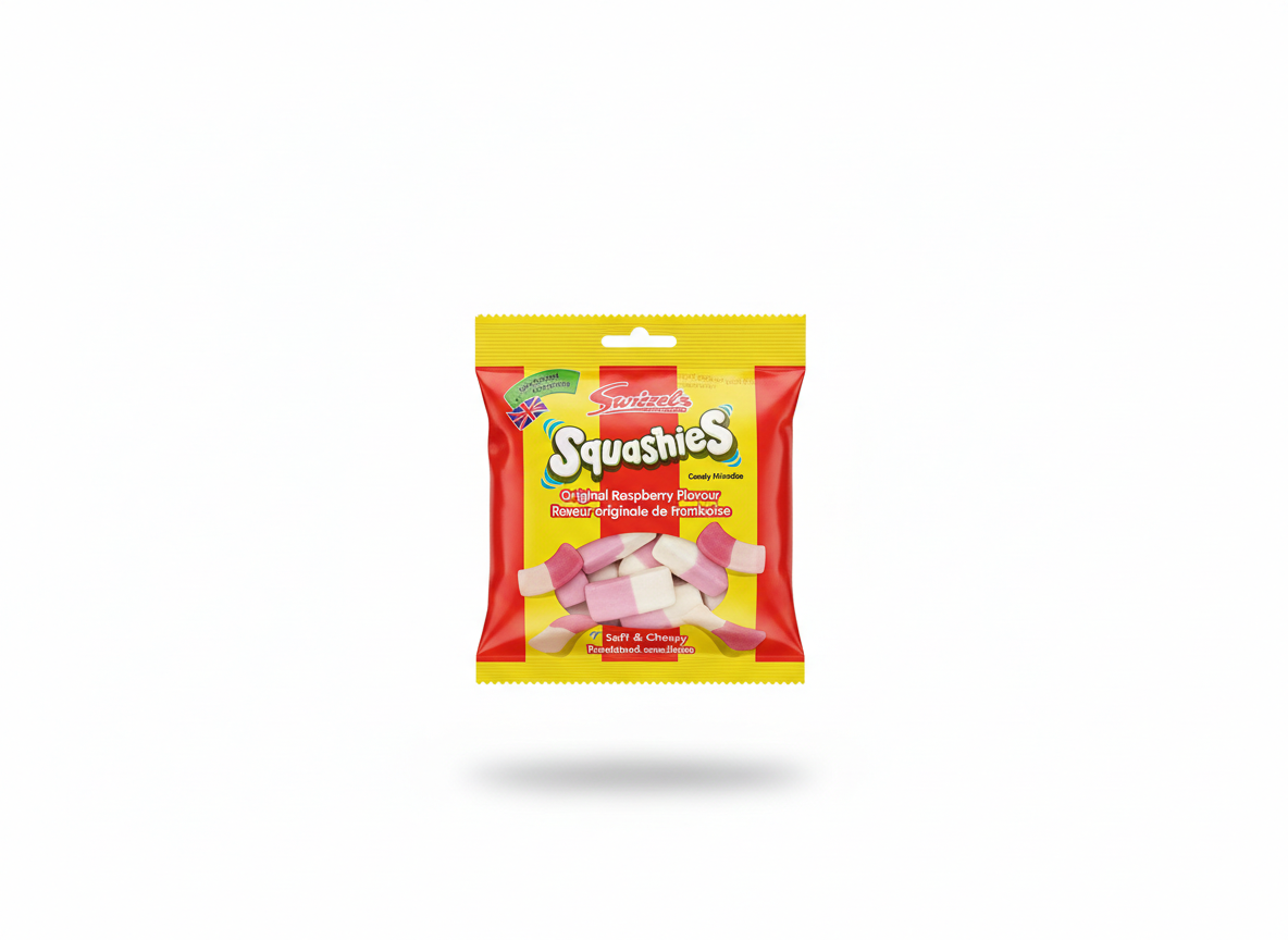 Squashies Drumstick Original Raspberry & Milk
