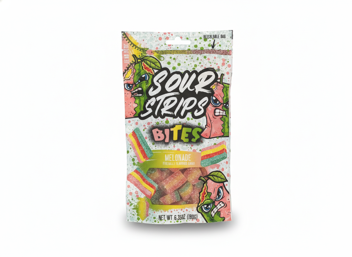 Sour Strips Bites Melonade
