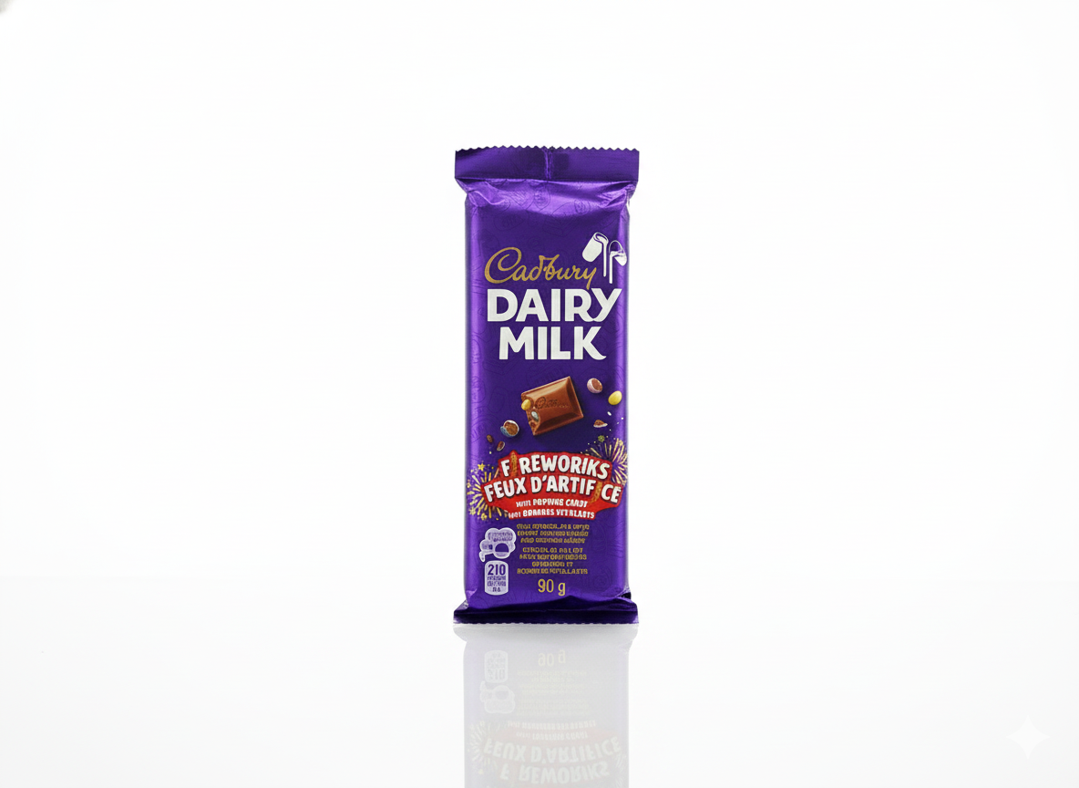 Cadbury dairymilk fireworks