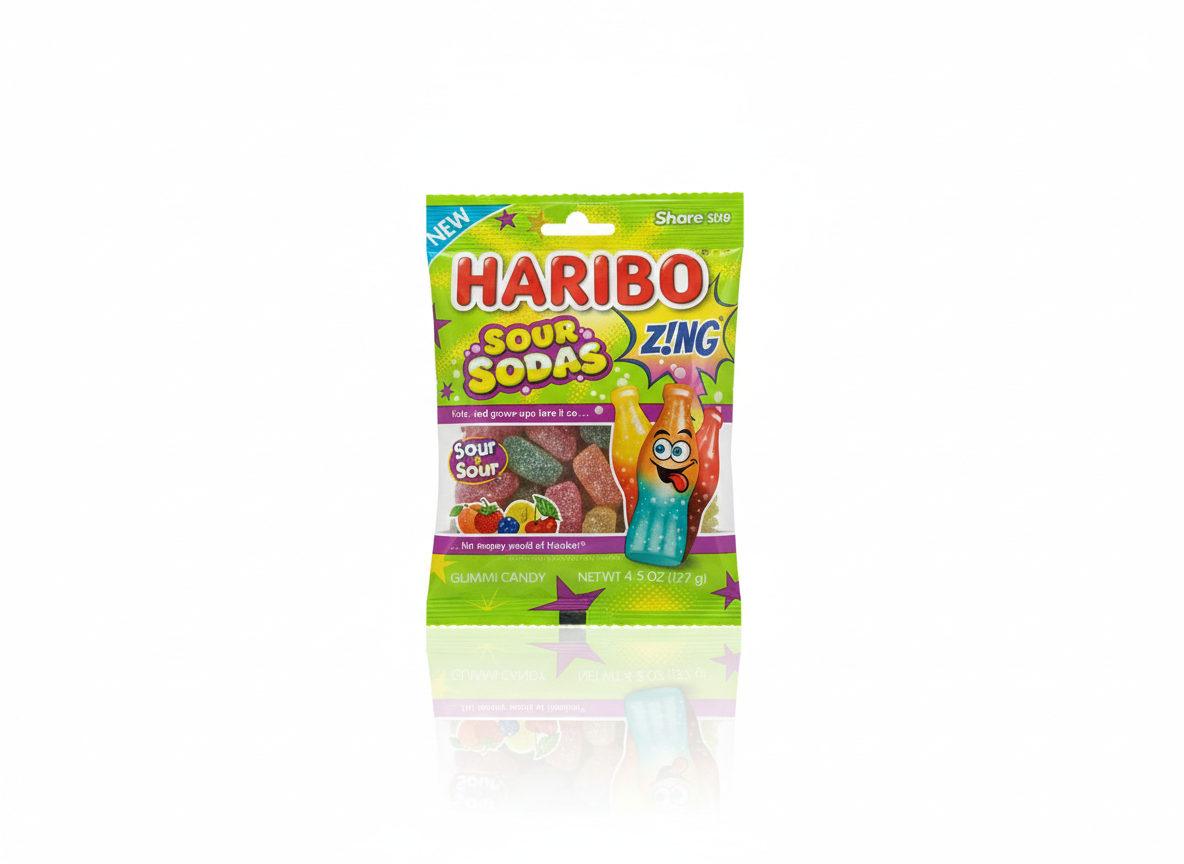 Haribo sour soda zing