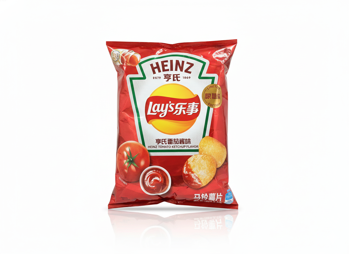 Lays Heinz Ketchup Flavor