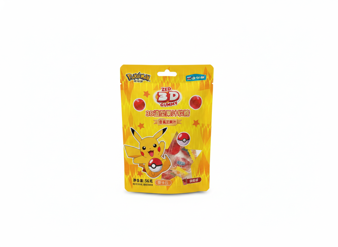 Pokemon ZED 3d juice gummy