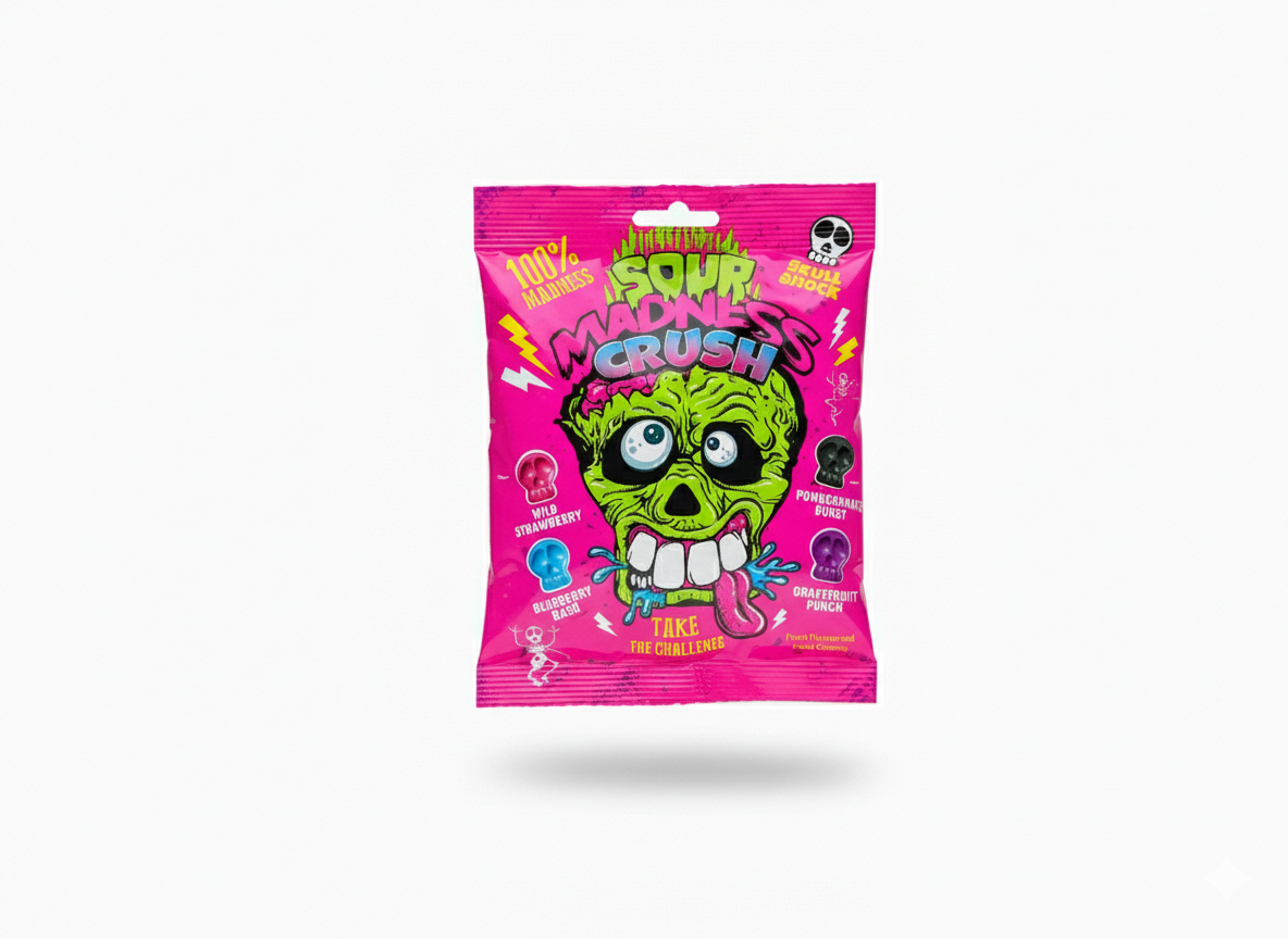 Sour Madness Crush Candy