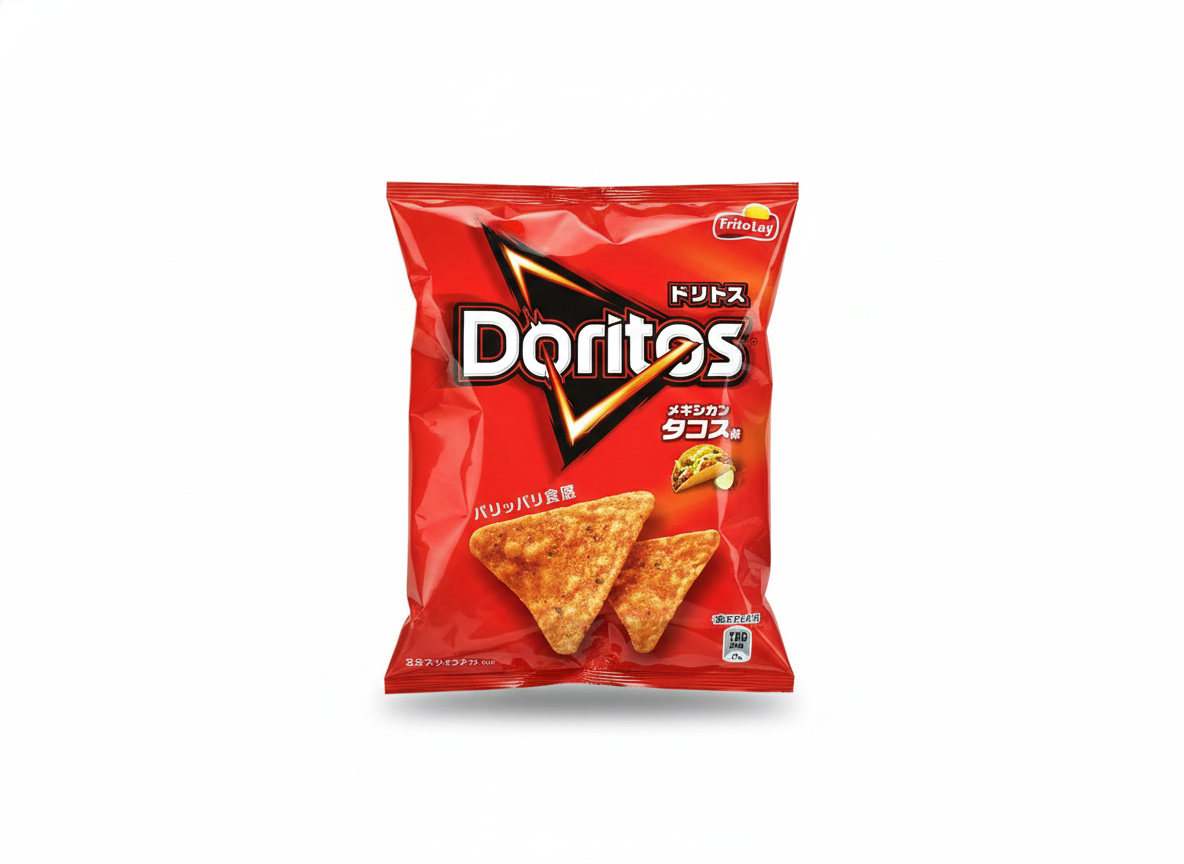 Doritos Flamin hot Mexican taco