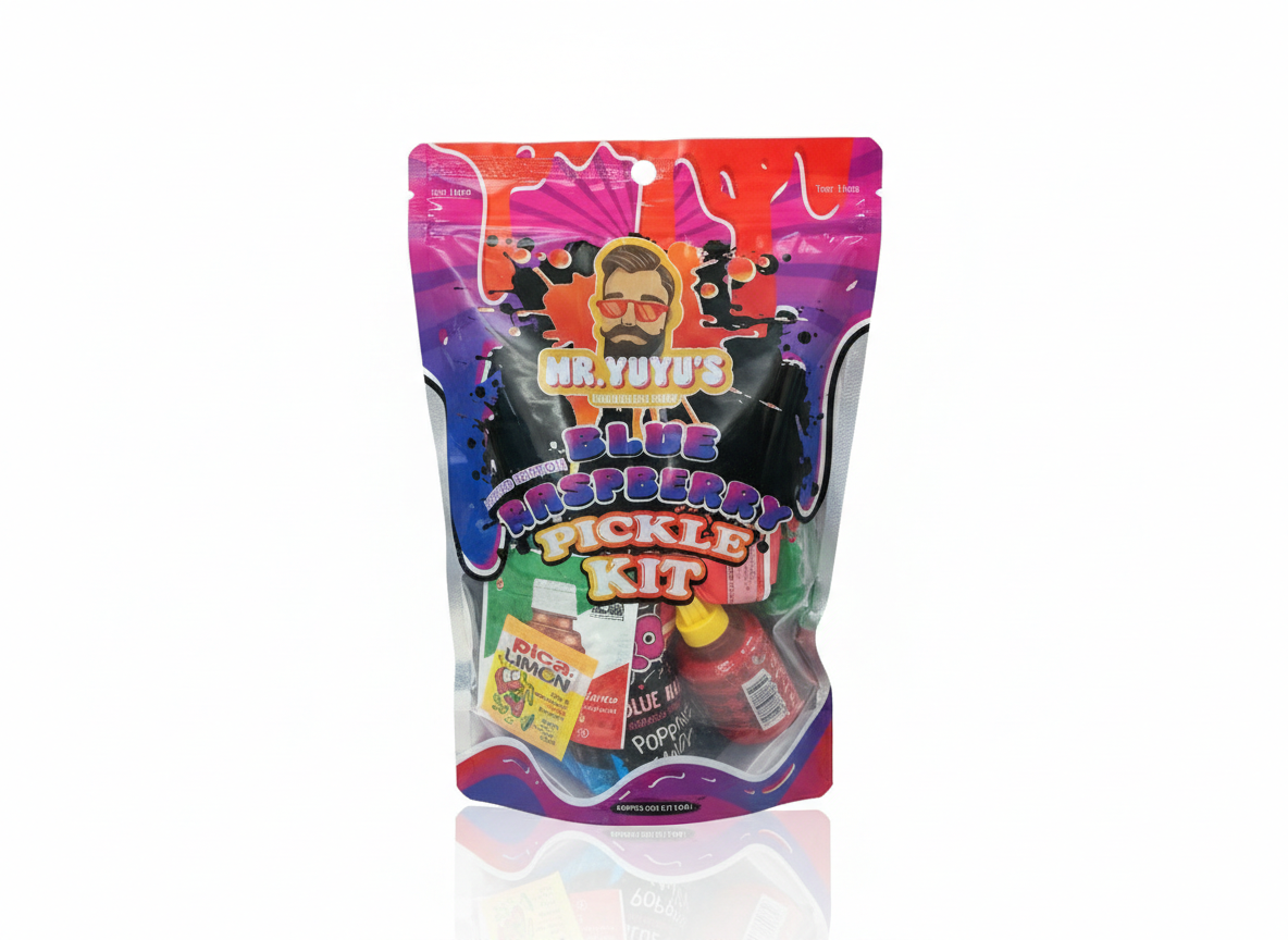 Mr YuYu’s Blue Raspberry Pickle Kit