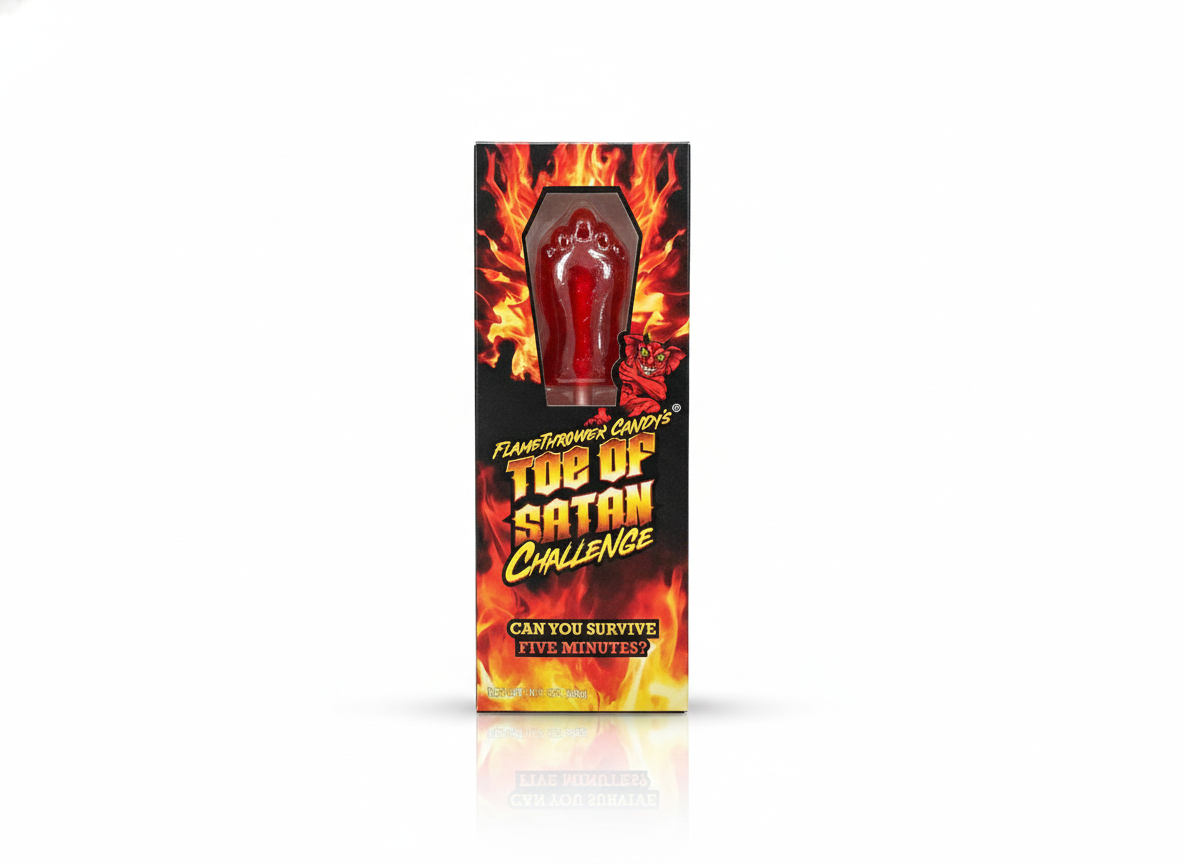 FlameThrower Candy’s Toe of Satan Challenge