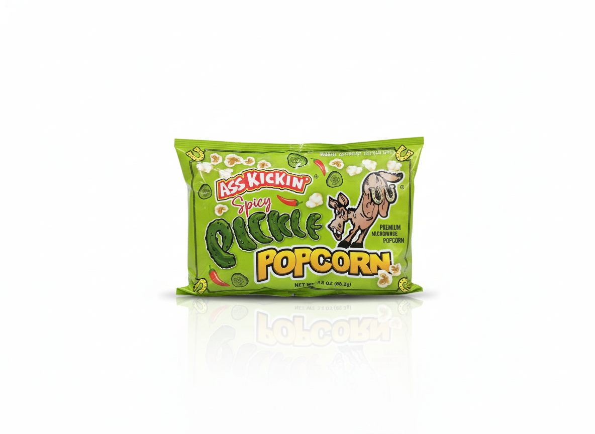 Asskickin pickle popcorn