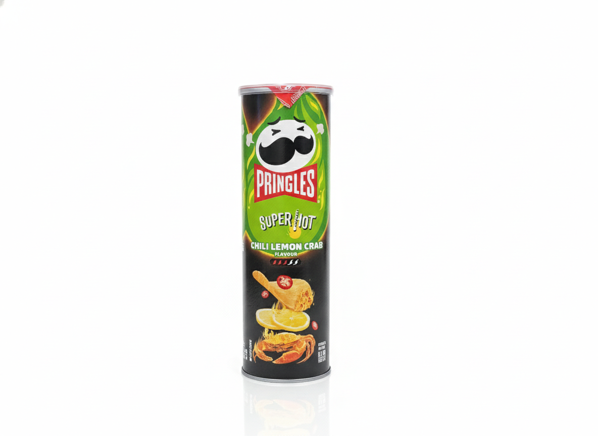Pringles Super Hot Chili Lemon Crab