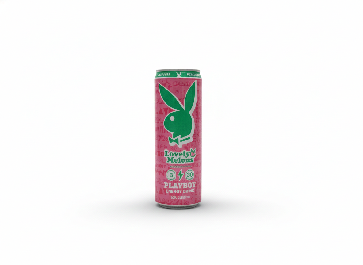 Lovely melons playboy energy drink