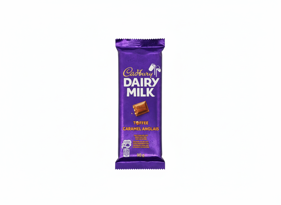 Dairy Milk Toffee Caramel Anglias