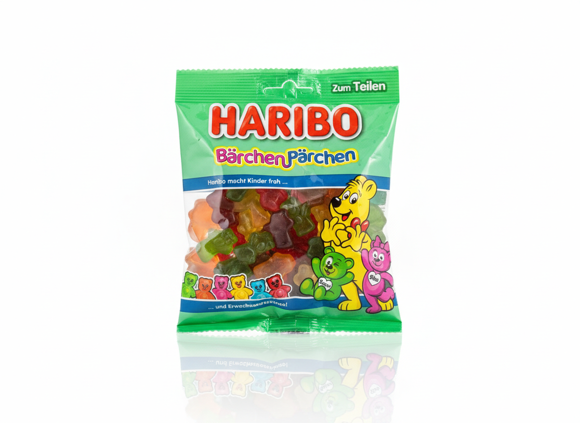 Haribo bar hen parchen