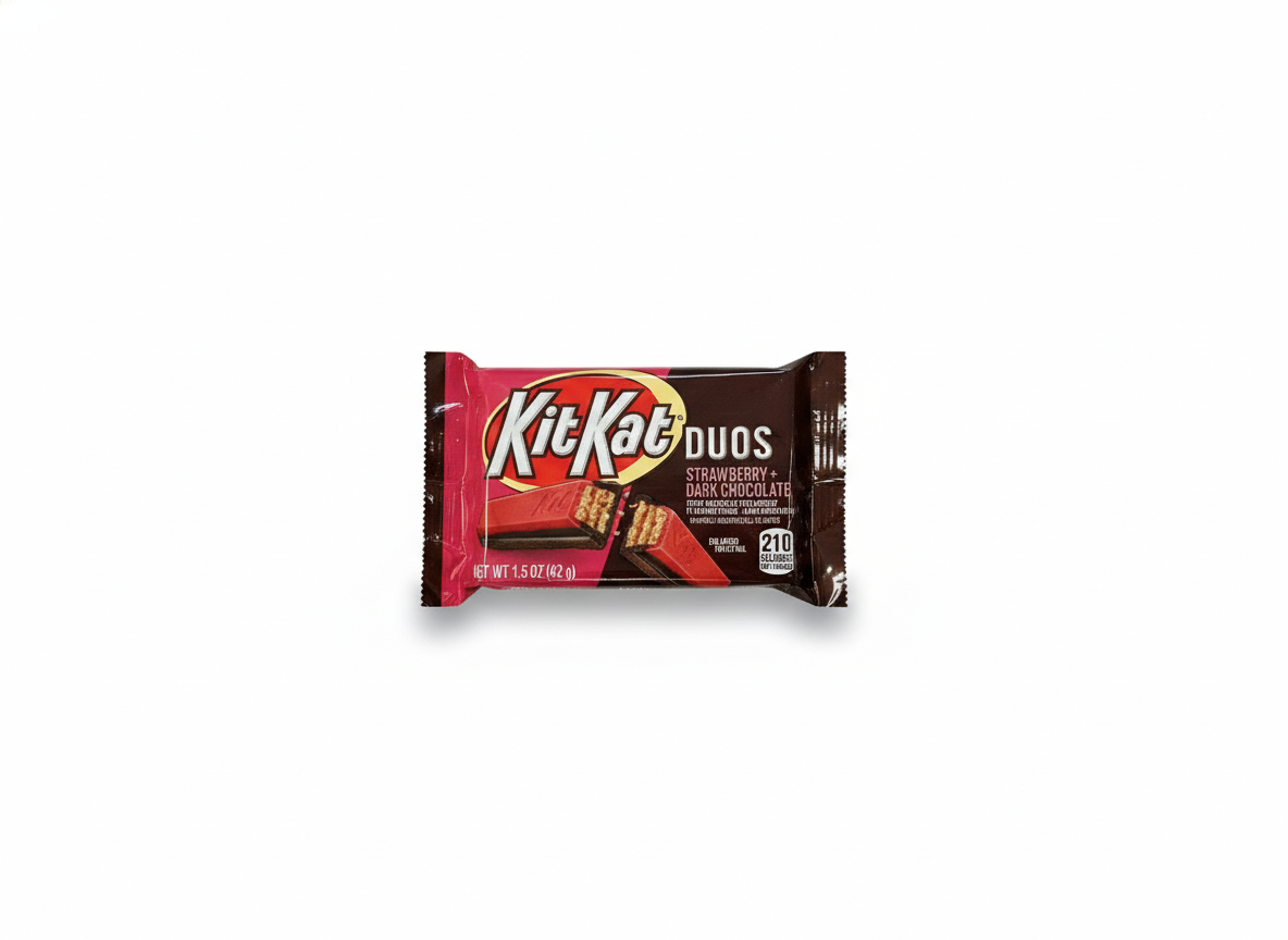 KitKat Duos strawberry+dark chocolate