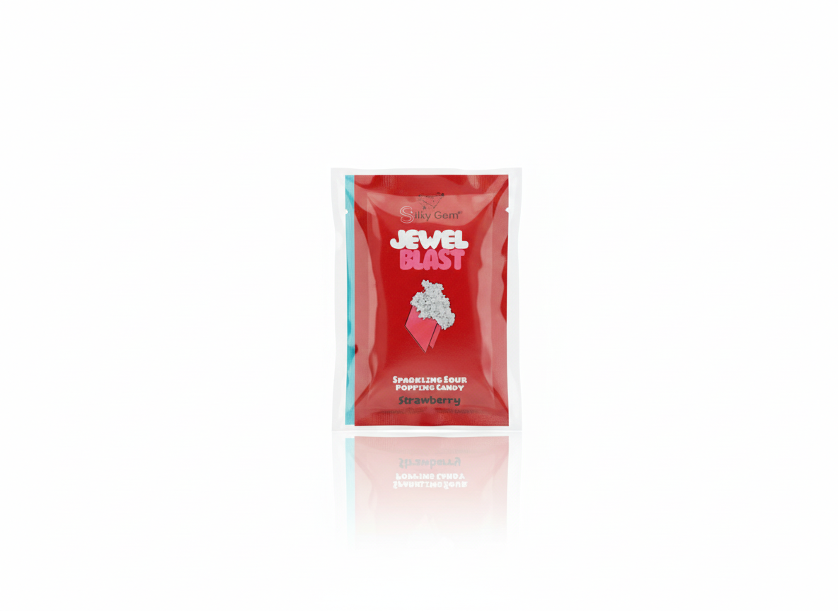 Jewel Blast Sparking Sour Popping Candy (4 flavor pack)