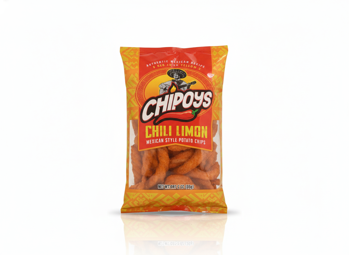 Chipoys Chili Limon Mexican Potato Chips
