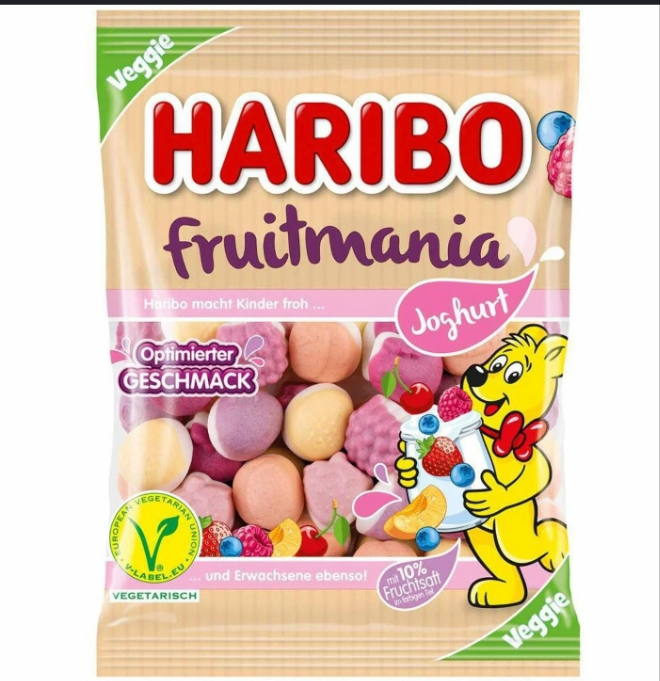 Haribo fruitmania yoghurt