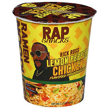 Rap Snacks Rick Ross Lemon Pepper Chicken Ramen Noodles