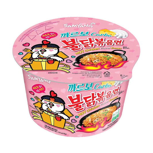 Buldak Carbonara spicy ramen flavor