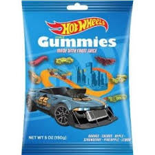 Hot Wheels Shaped Gummies