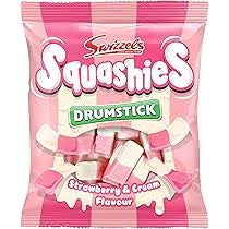 Squashies Drumstick Strawberry & Cream