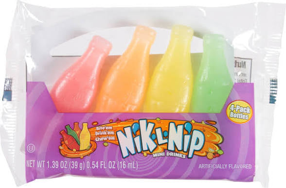 Nik-L-Nip Mini Drinks - 4 Pack