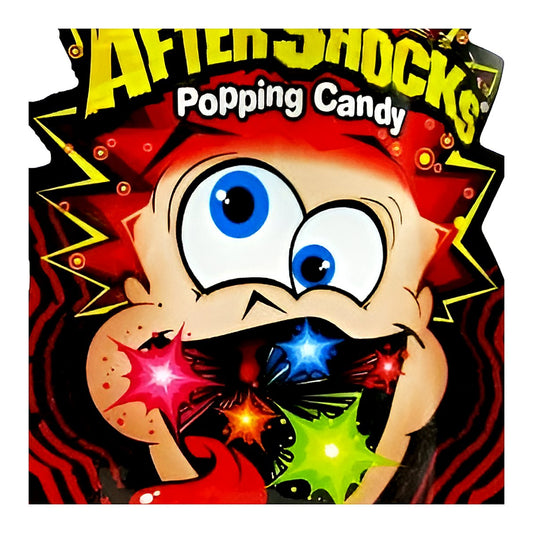 Aftershocks Popping Candy cherry - processed