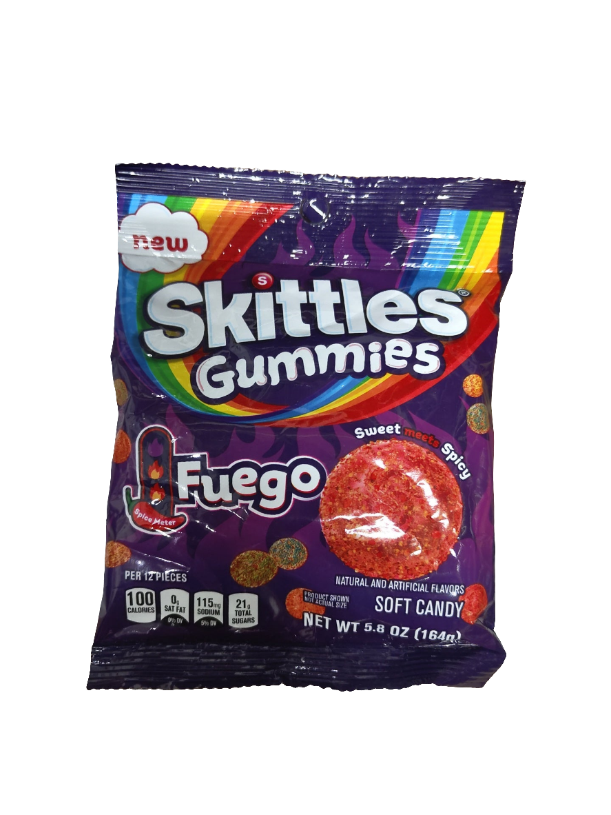 Skittles Gummies Fuego
