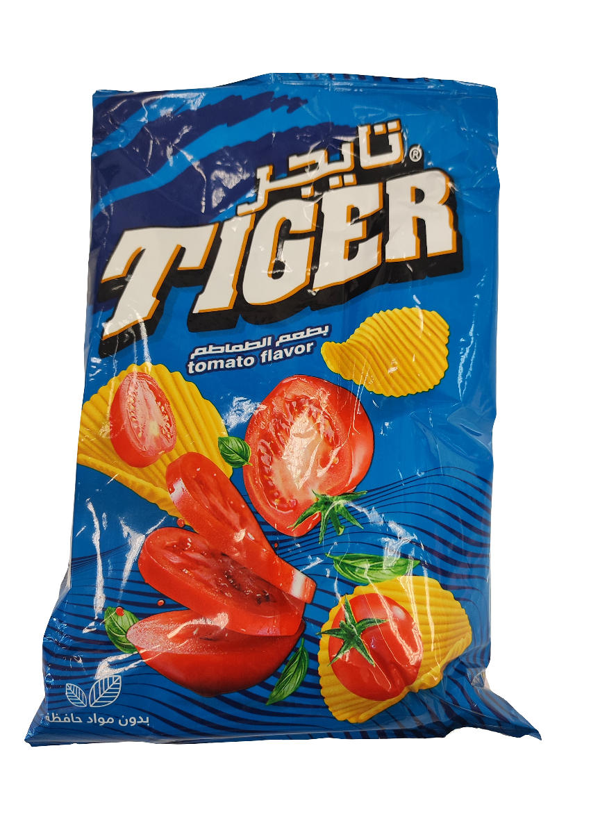Tiger tomato flavor chips