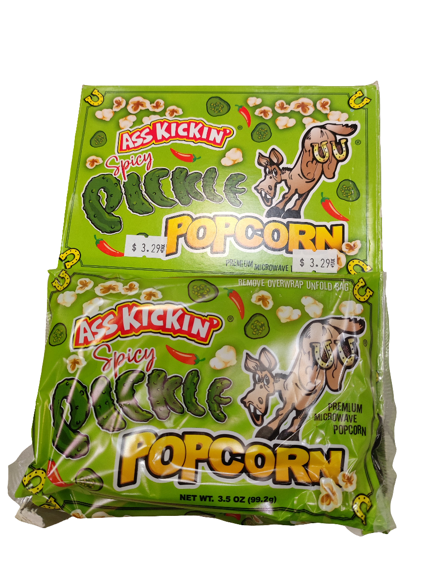 Asskickin pickle popcorn