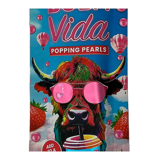 BobaVida Popping Boba Summer Strawberry - processed
