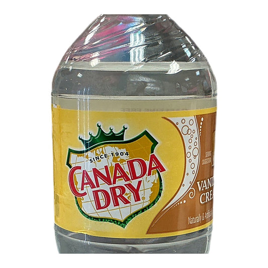 Canada Dry Vanilla Cream Soda - processed