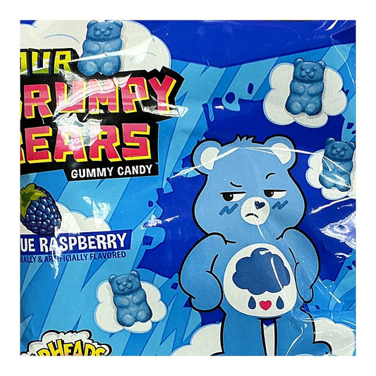 Care Bears Sour Grumpy Bears gummy candy - processed