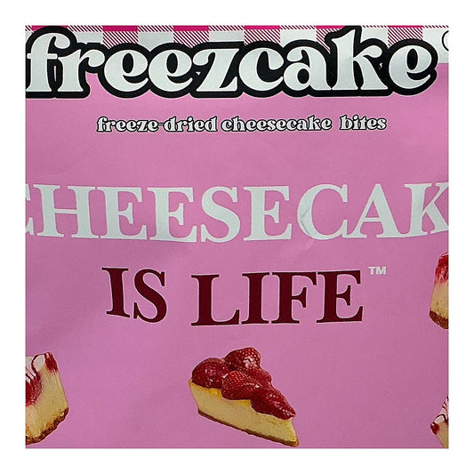 Freezcake Freeze Dried Cheesecake Bites Strawberry - processed