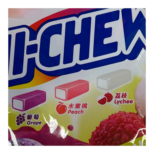 Hi Chew Mixed Fruit (grape, peach, lychee) - processed