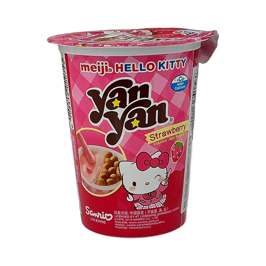 Meiji Hello Kitty YanYan Strawberry - processed