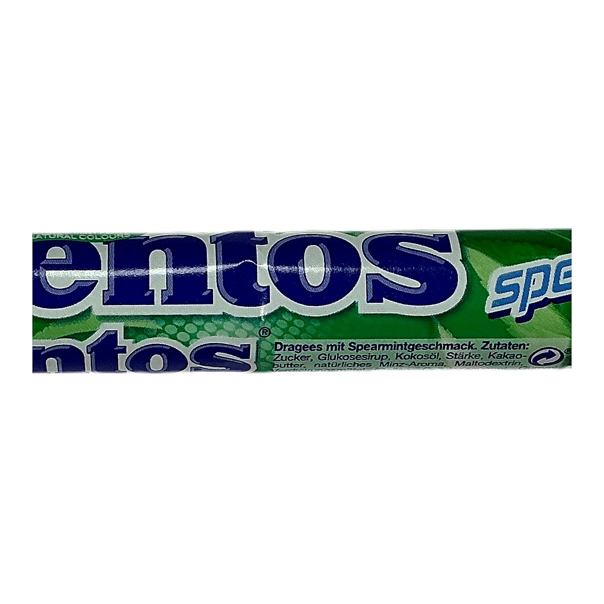 Mentos spearmint - processed