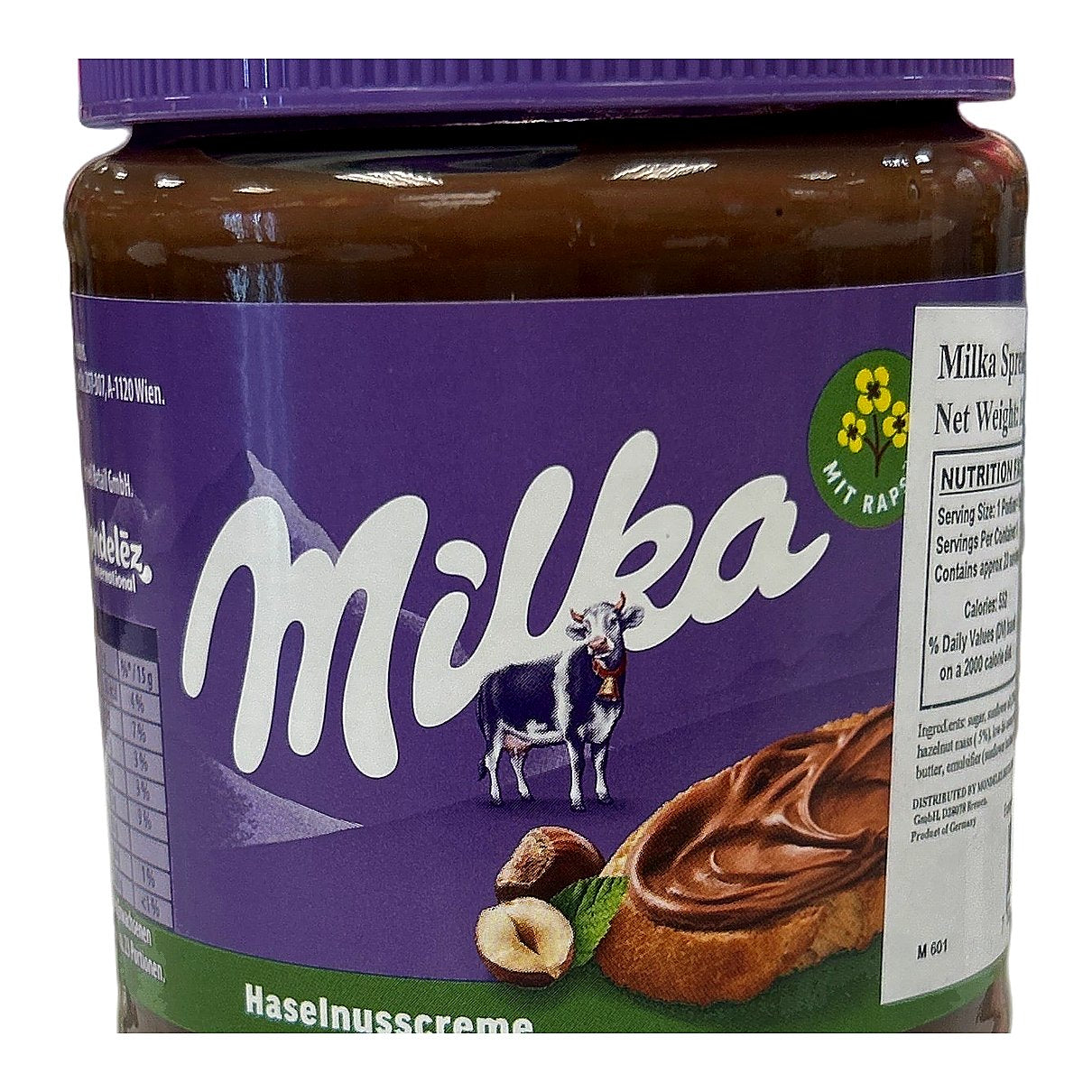 Milka Hazelnut Spread - processed
