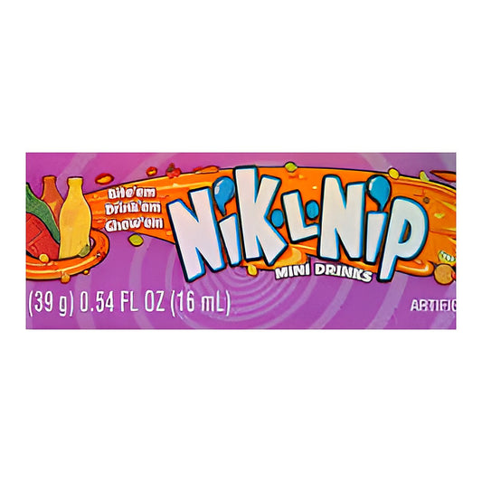 Nik-L-Nip Mini Drinks - 4 Pack - processed