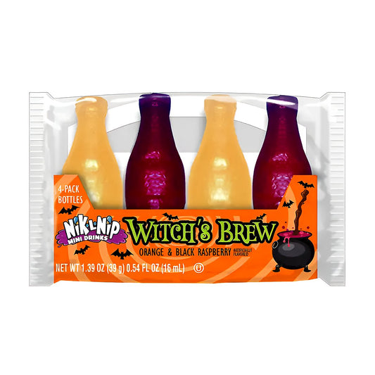 NikLNip Witch’s Brew Orange & Black Raspberry 4 pack - processed